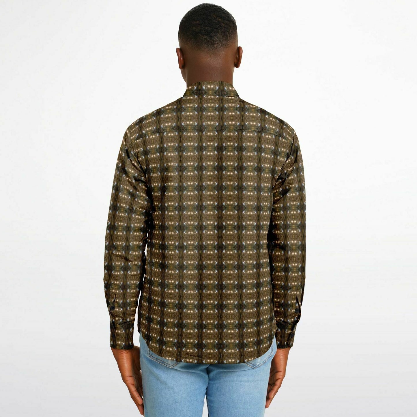 Long Sleeve Button Down Shirt (Chandelier)