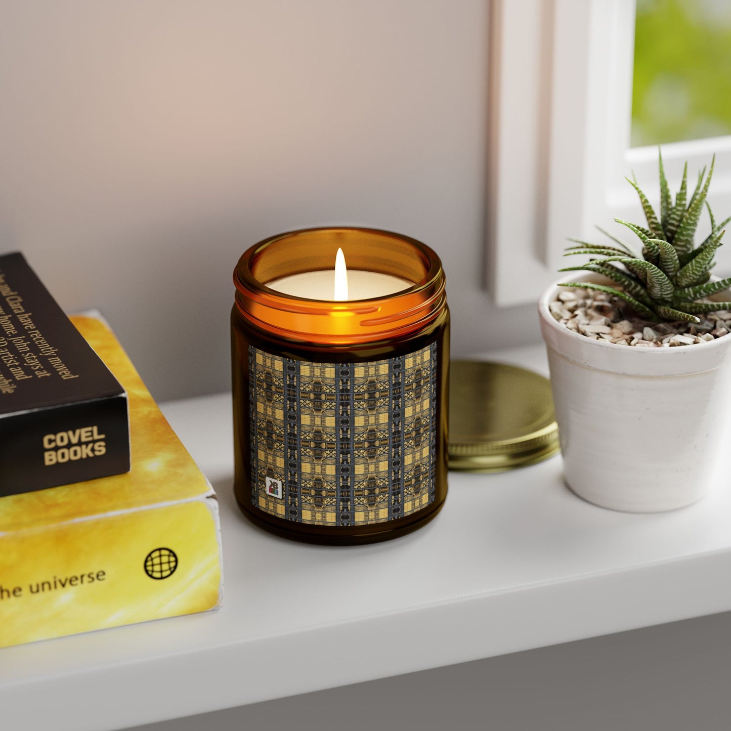 9oz Woodsy Scented Candle (Antique Machine)