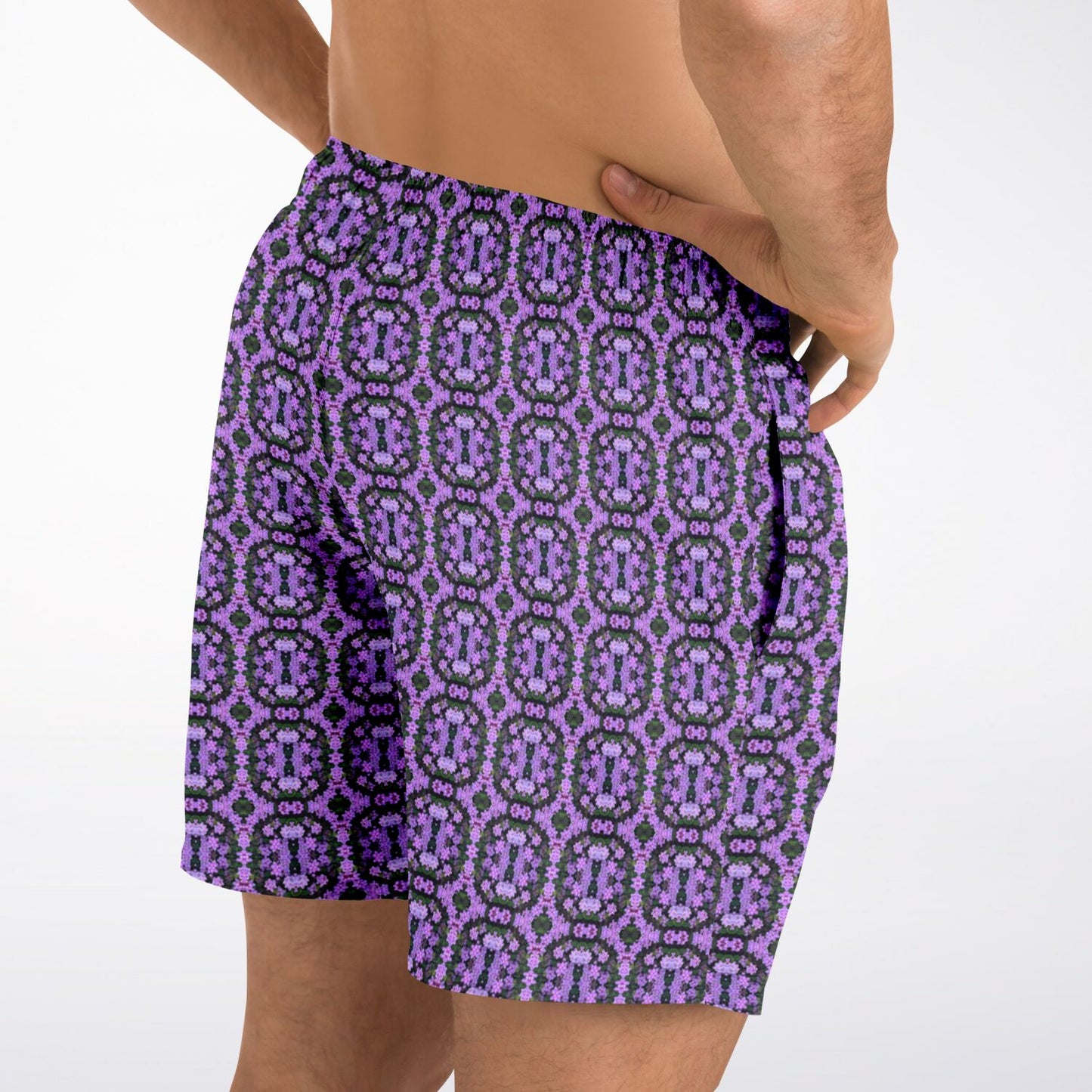 Swim Trunks (Violet Rings)