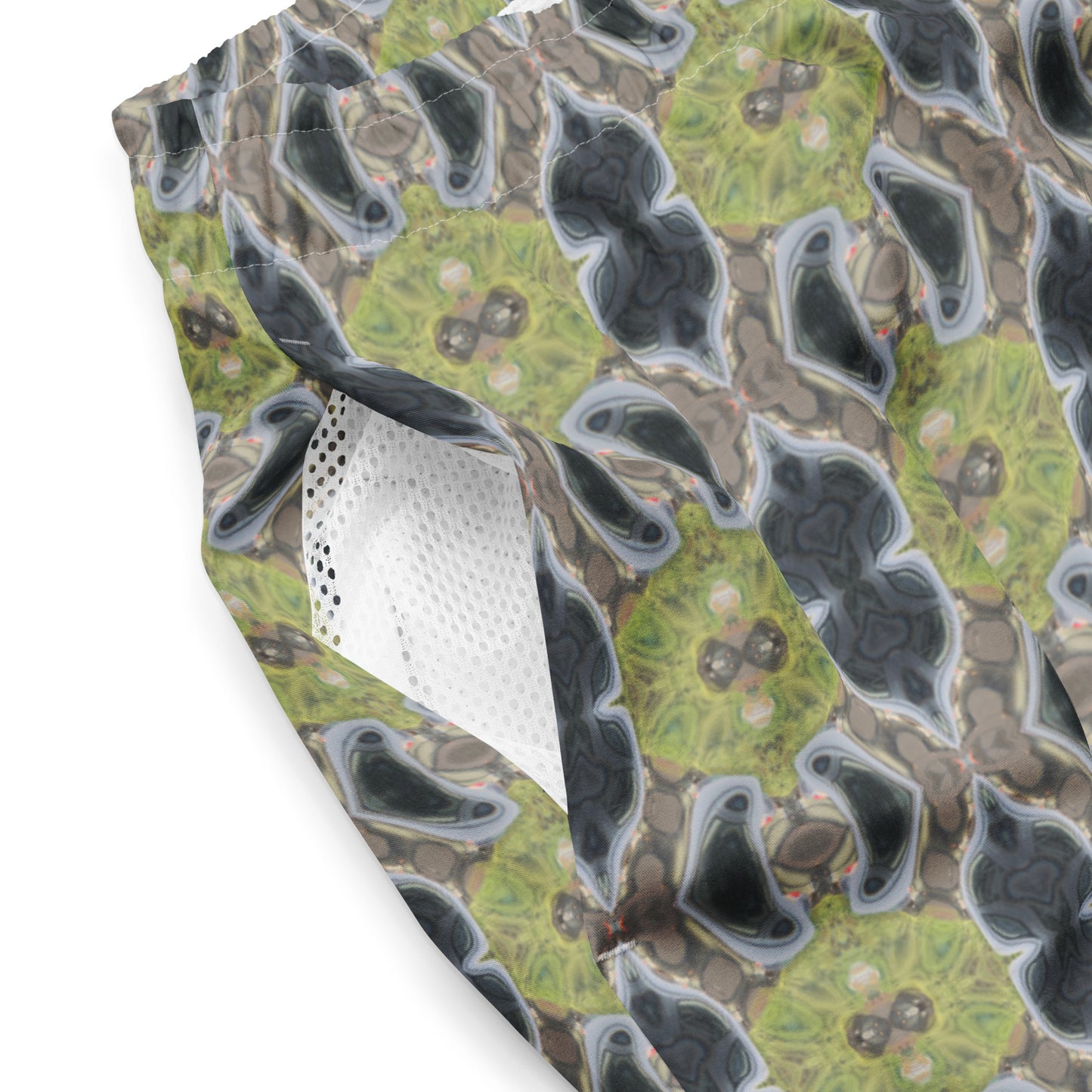 Eco-friendly Swim Trunks (Glass Block No. 3)