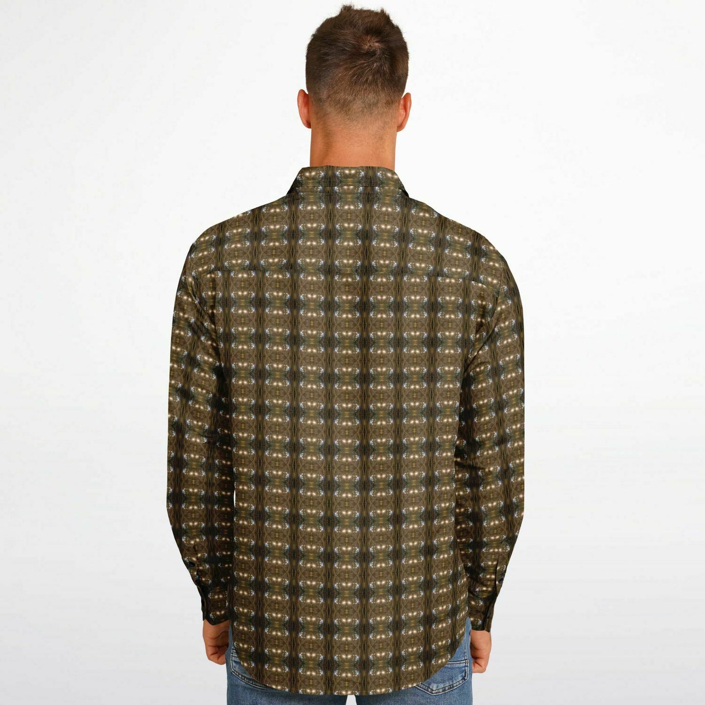 Long Sleeve Button Down Shirt (Chandelier)