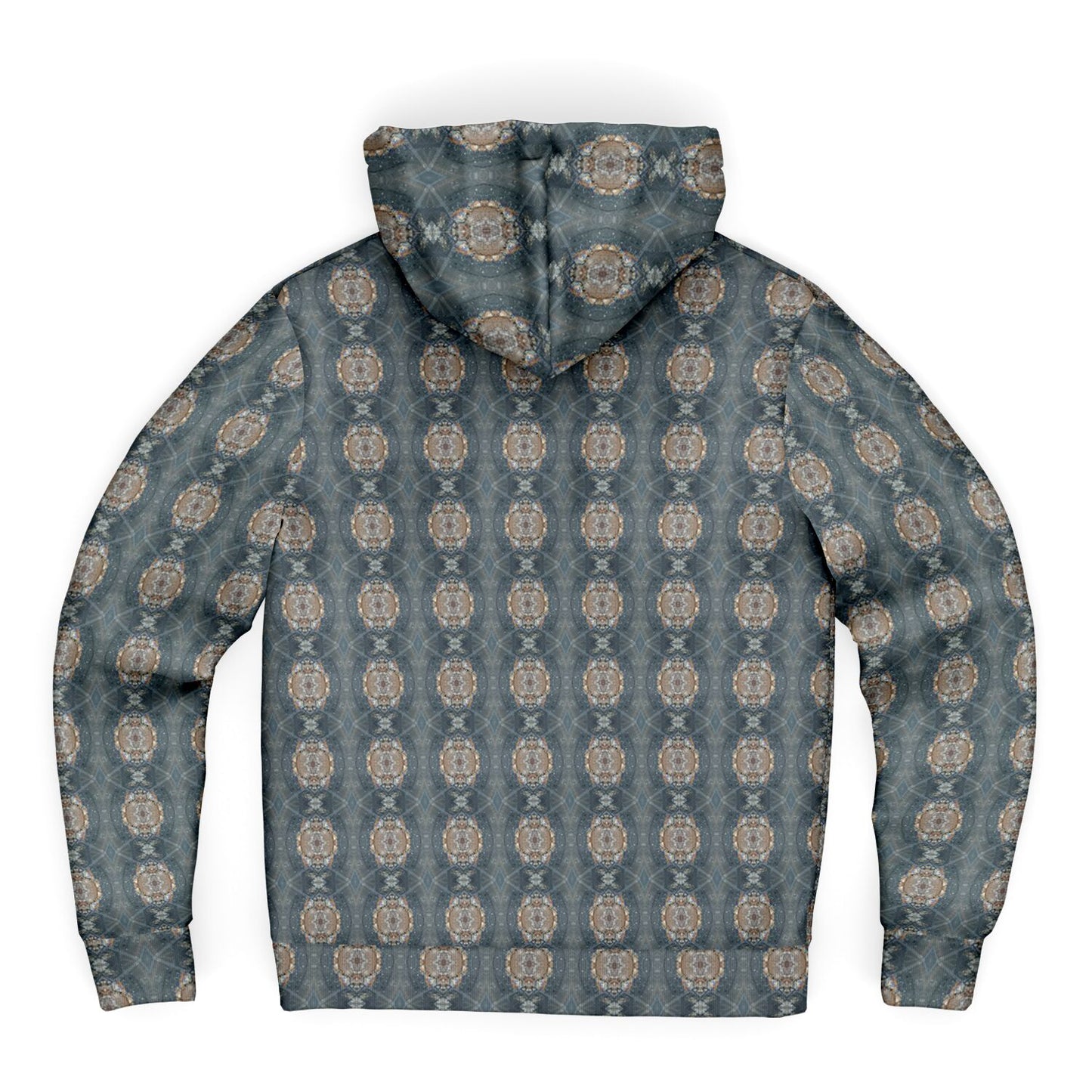 Lined Zip Hoodie (Steel & Rust)