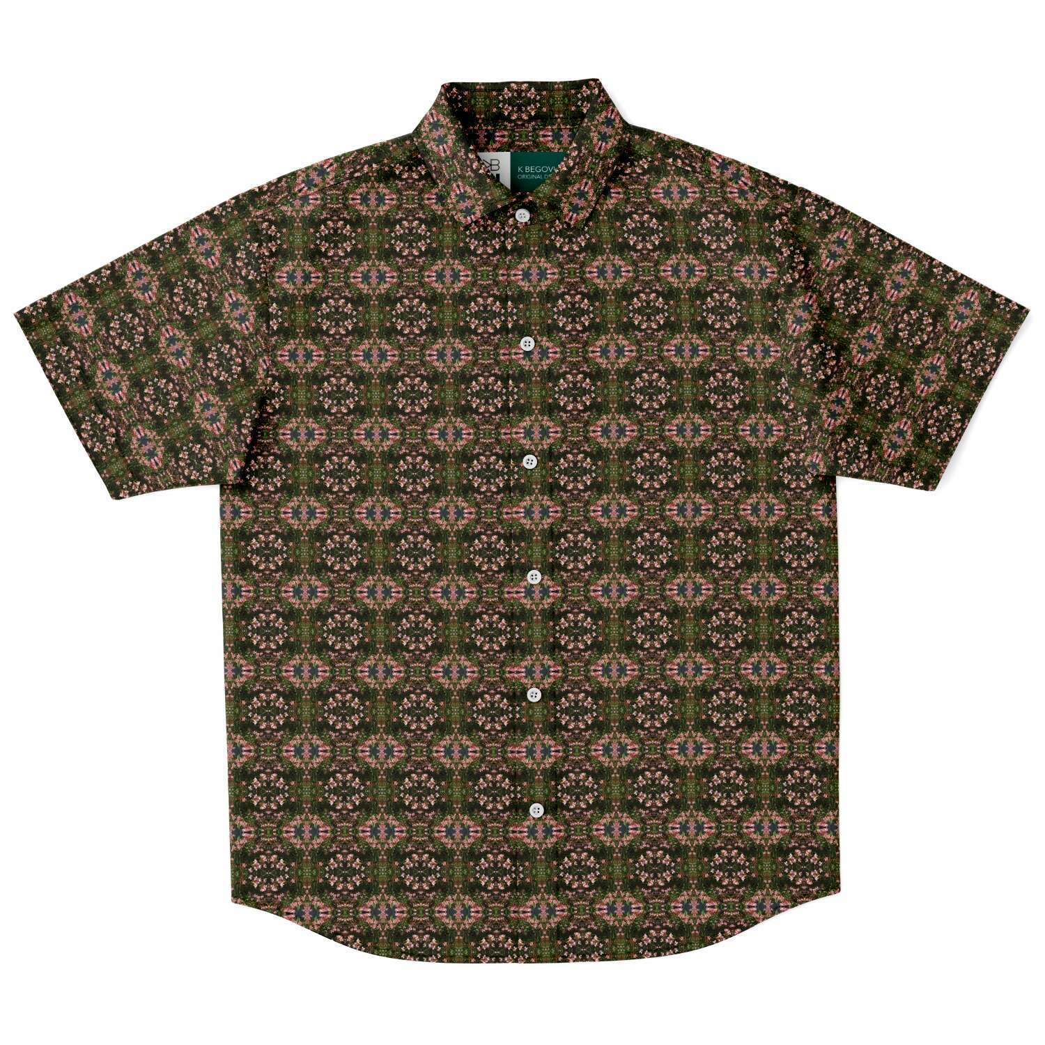 TAPESTRY, Shirts, Men Xl Tapestry Mens Button Down Short Sleeve Hawaiian  Shirt