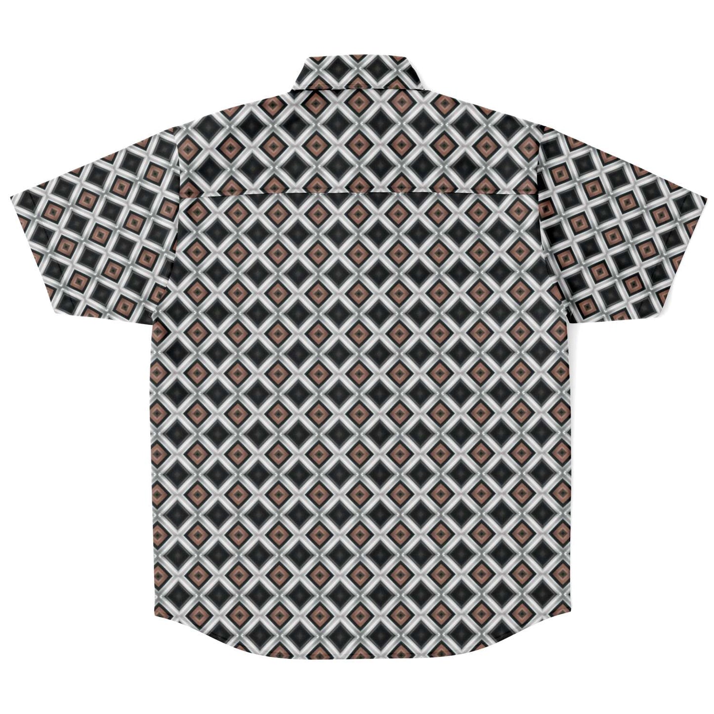 Short Sleeve Button Down Shirt (Copper & Lead No. 2)