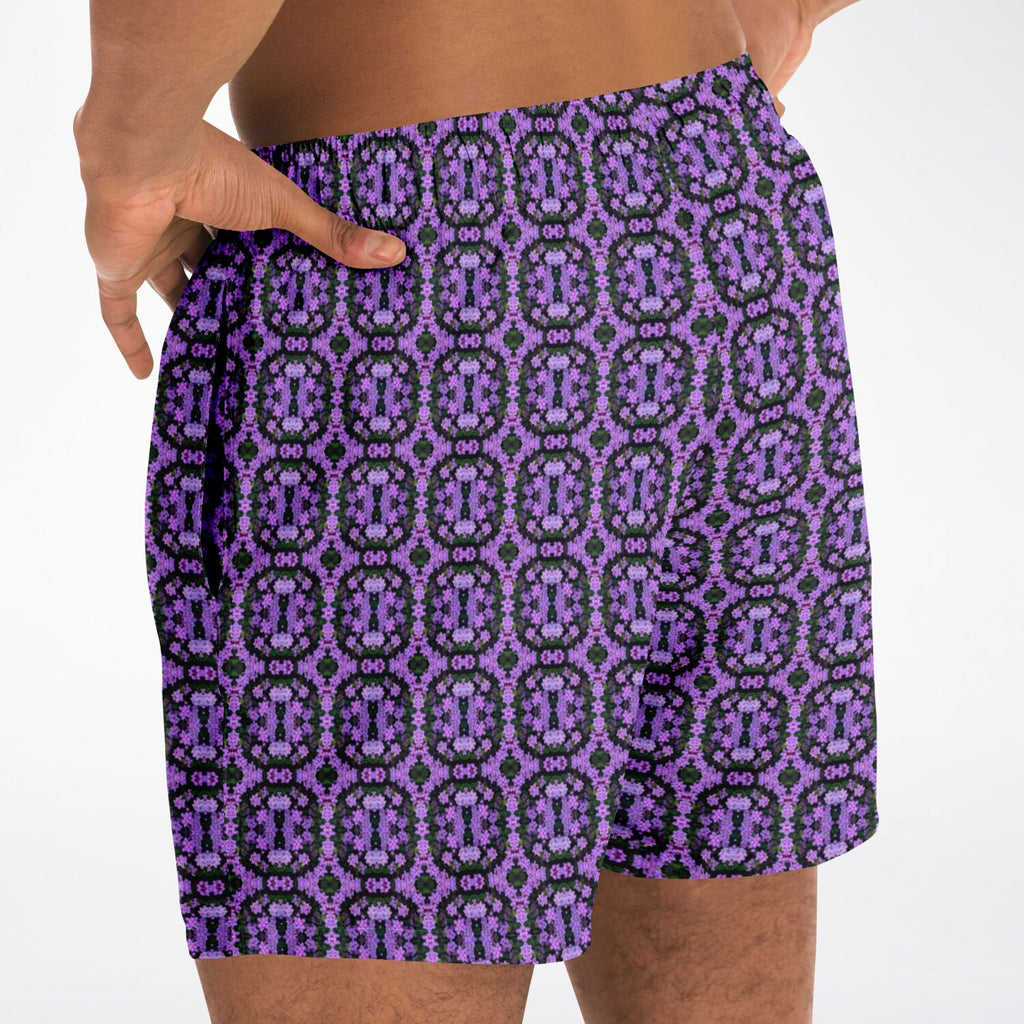 Swim Trunks (Violet Rings)