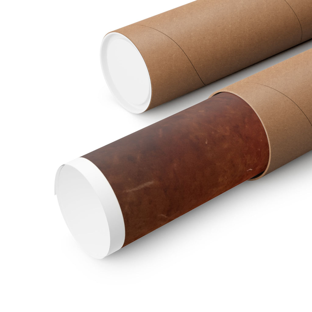 Abstract Art Matte Poster - "Jupiter Rising"