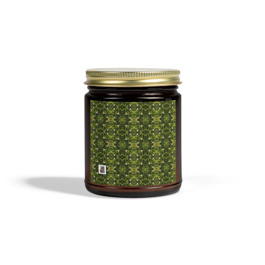 9oz Woodsy Scented Candle (Avocado Floral)