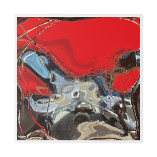 "Crash" 36 Matte Canvas, Stretched, 0.75"