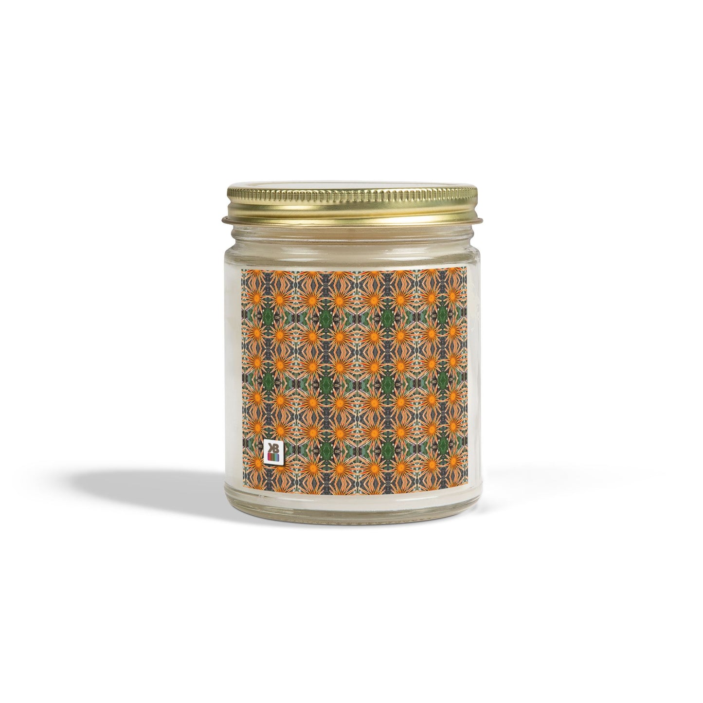 9oz Clean Scented Candle (Floral Dots)