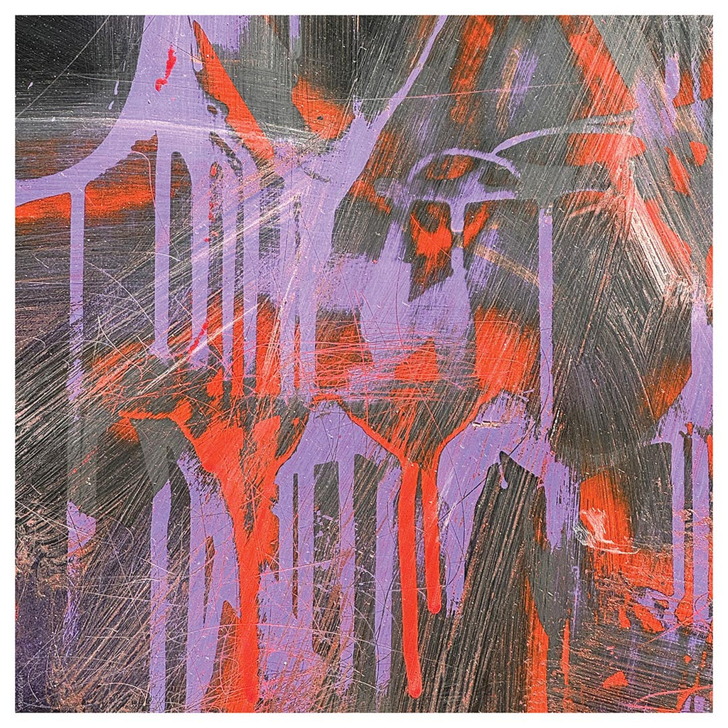 Abstract Art Canvas - "Blood in the Water"