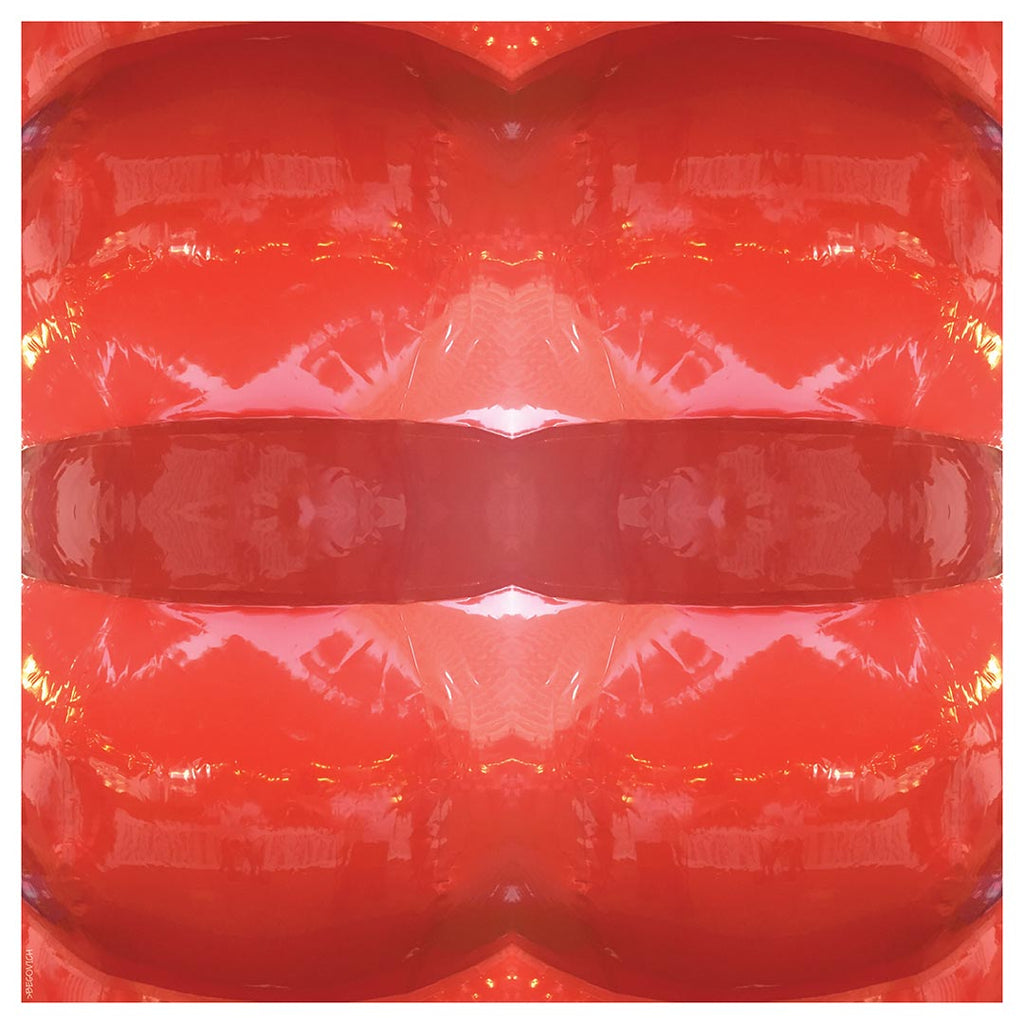 Abstract Art Canvas - "Kiss This"