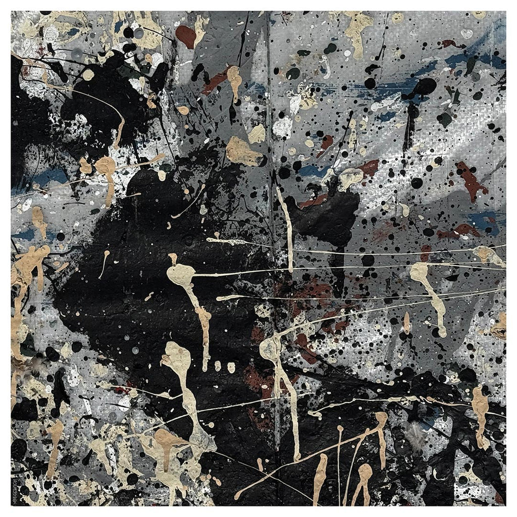 Abstract Art Canvas - "The Monsters Come at Night"