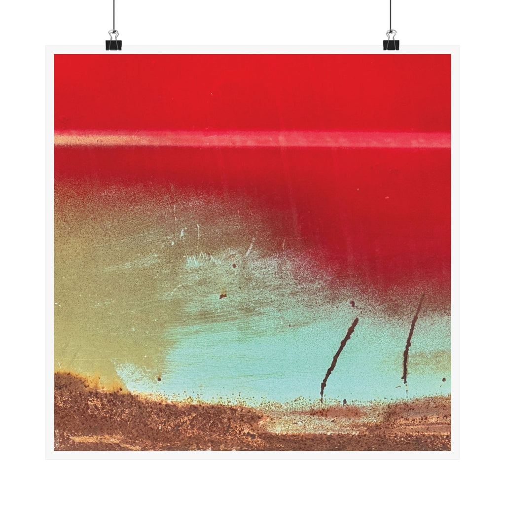 Abstract Art Matte Poster - "Event Horizon"