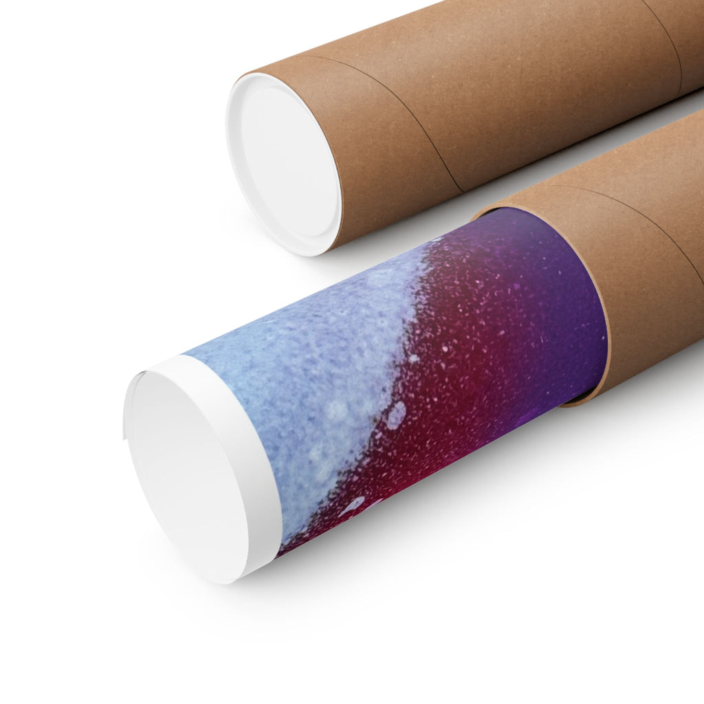 Abstract Art Matte Poster - "In Utero"