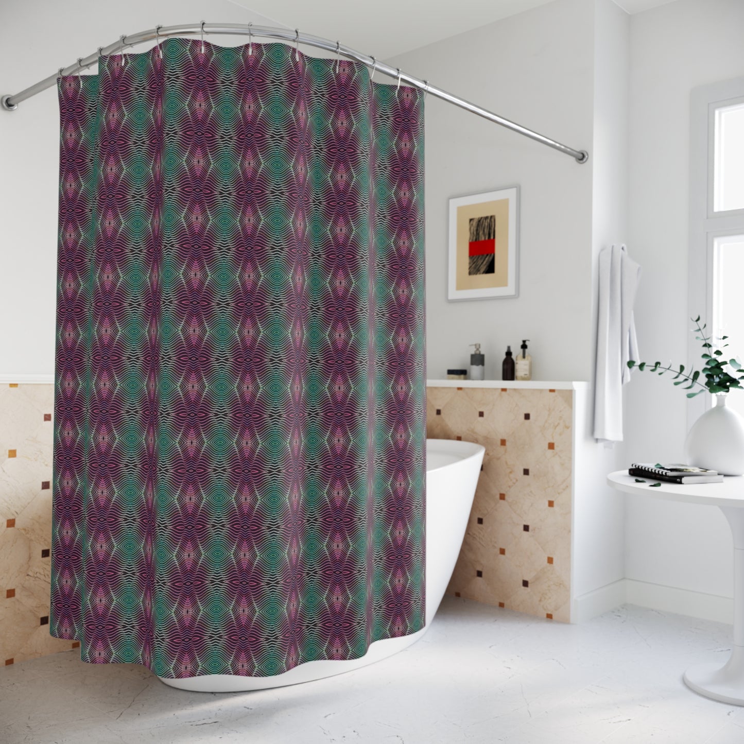 Shower Curtain (Cosmic Echo)