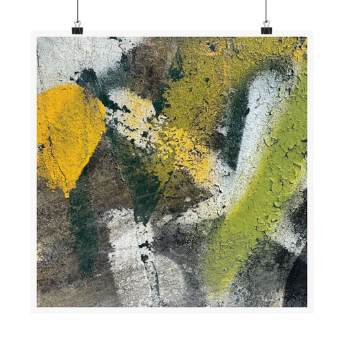 Abstract Art Matte Poster - "Not of This Reality"