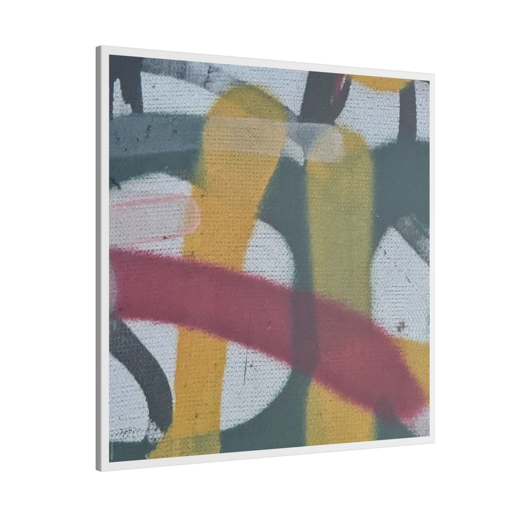 Abstract Art Canvas - "Lonely Soldier"