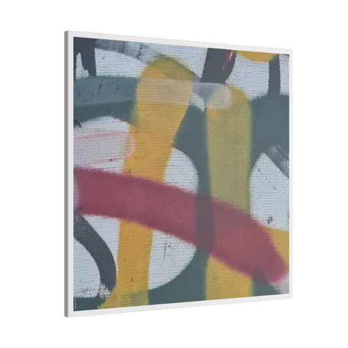 Abstract Art Canvas - "Lonely Soldier"