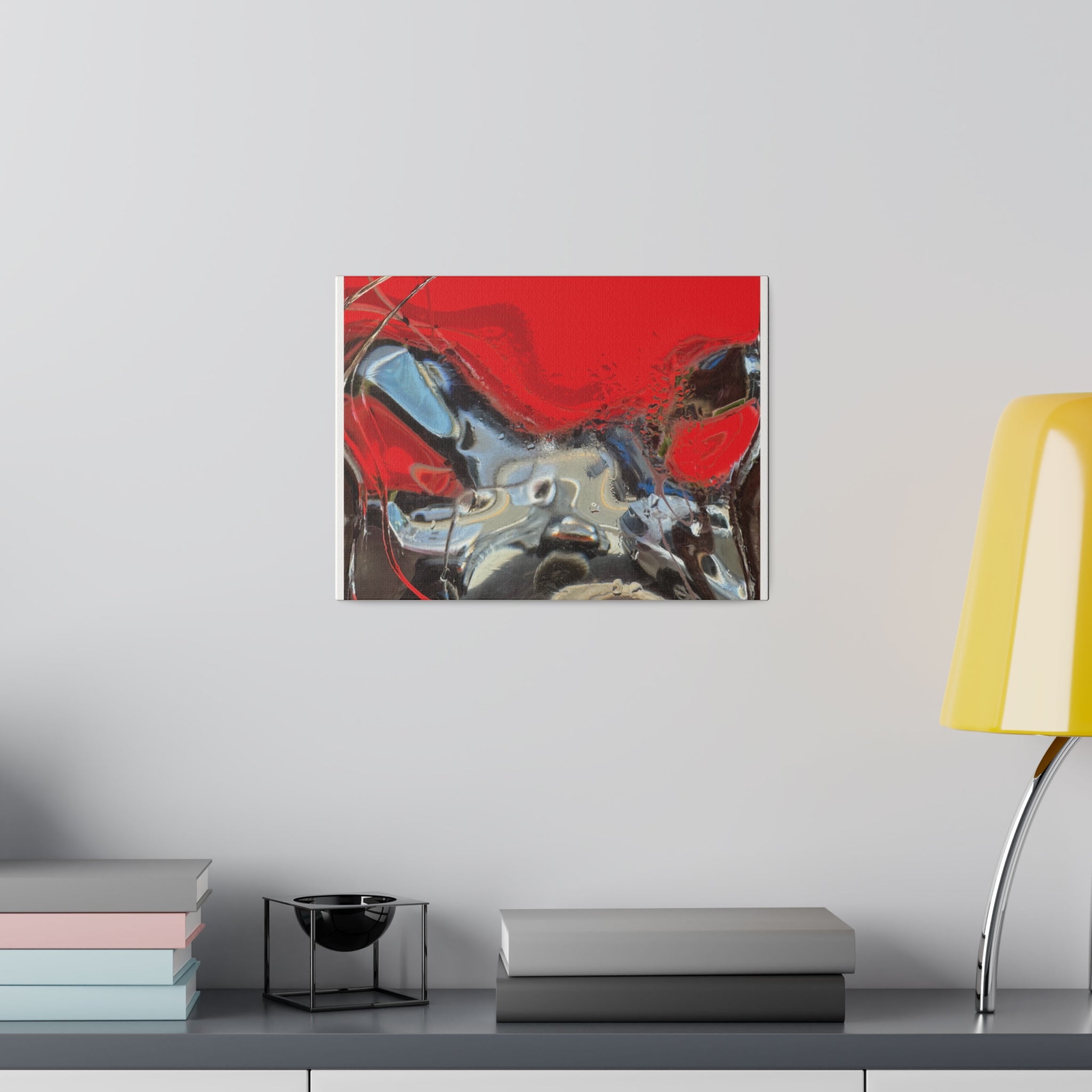 "Crash" 36 Matte Canvas, Stretched, 0.75"