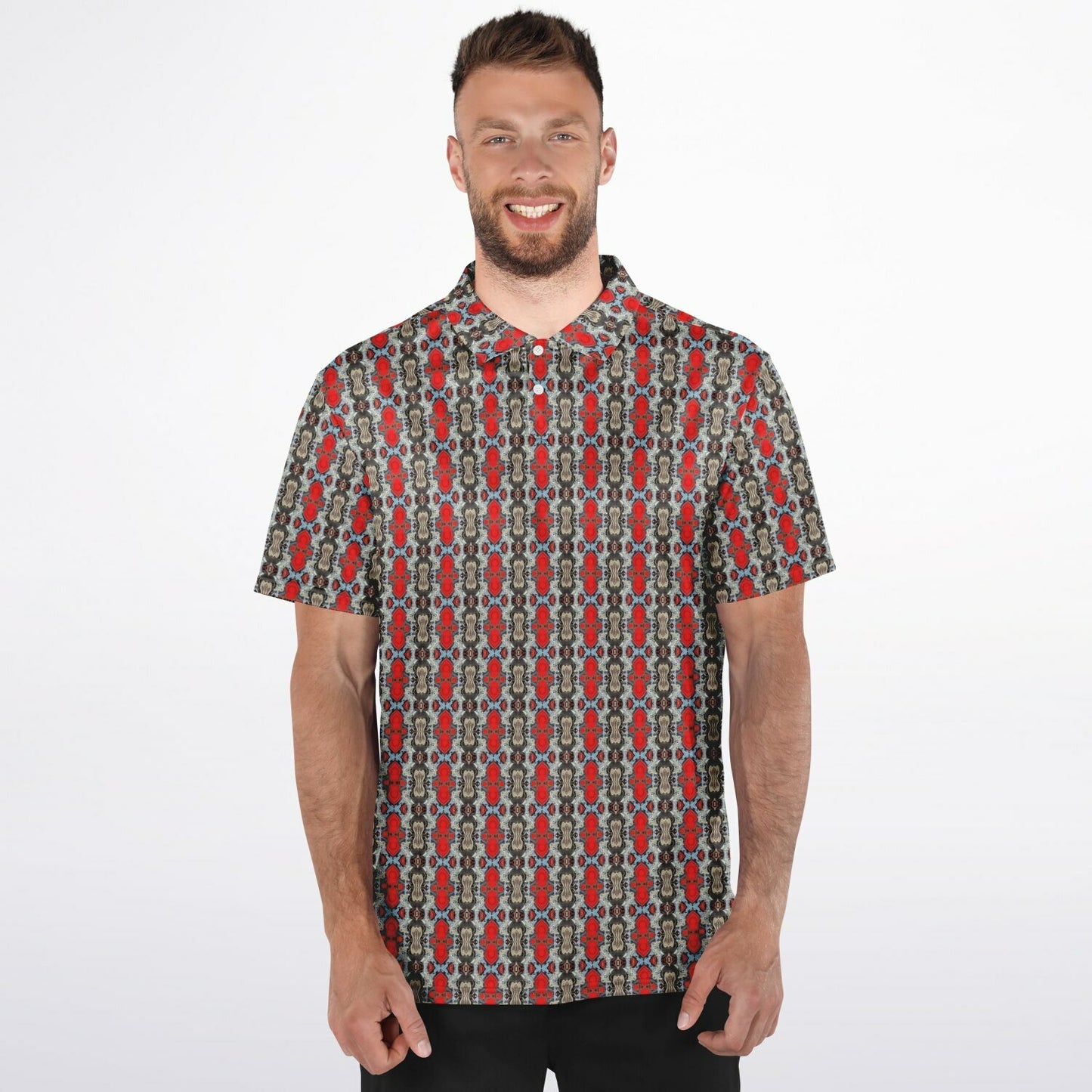 Polo Shirt (Modern Paisley)