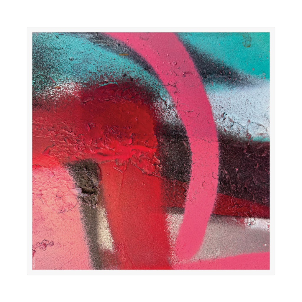 Abstract Art Matte Poster - "Lost Souls"