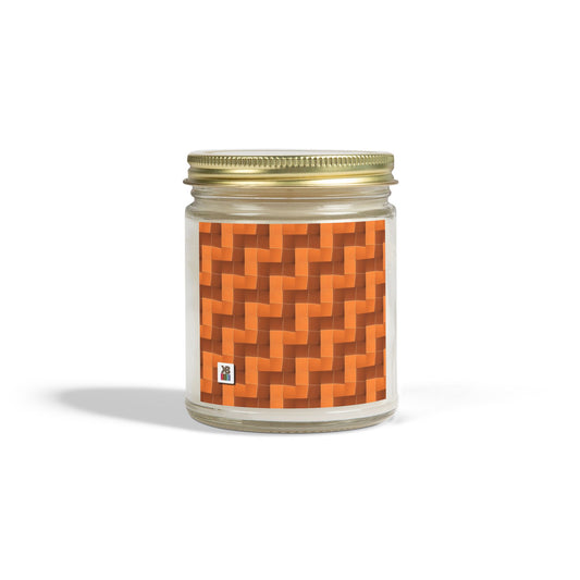 9oz Clean Scented Candle (Burnt Orange Tiles)