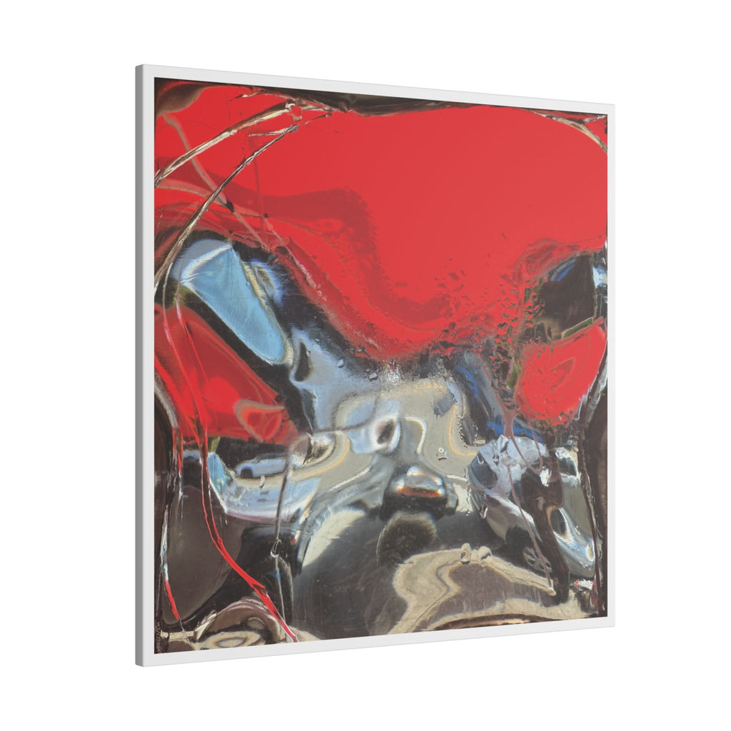 Abstract Art Canvas - "Crash"