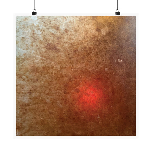 Abstract Art Matte Poster - "Jupiter Rising"