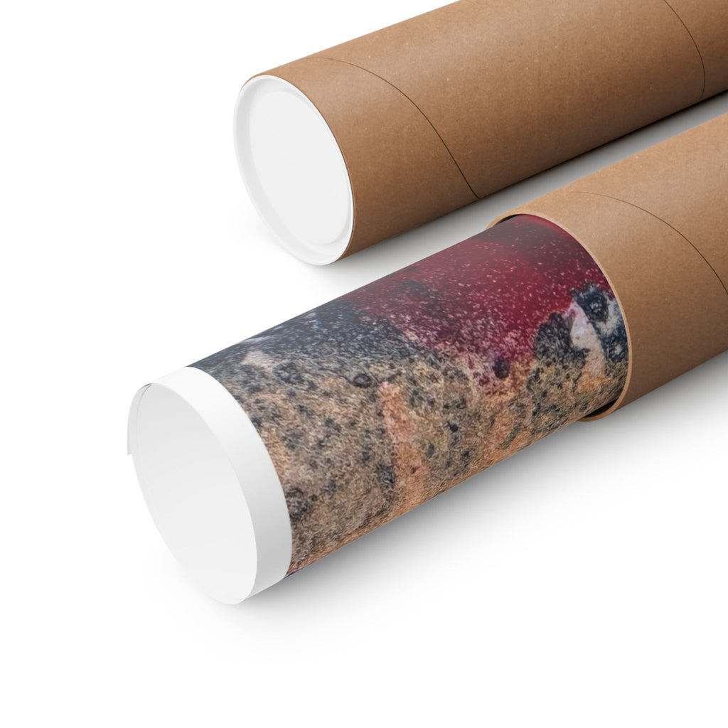 Abstract Art Matte Poster - "No More Words"