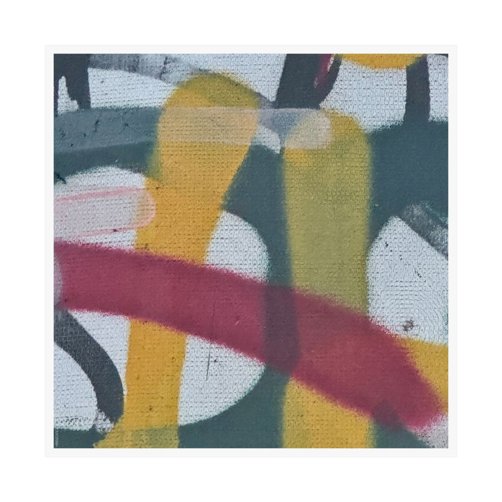 Abstract Art Matte Poster - "Lonely Soldier"