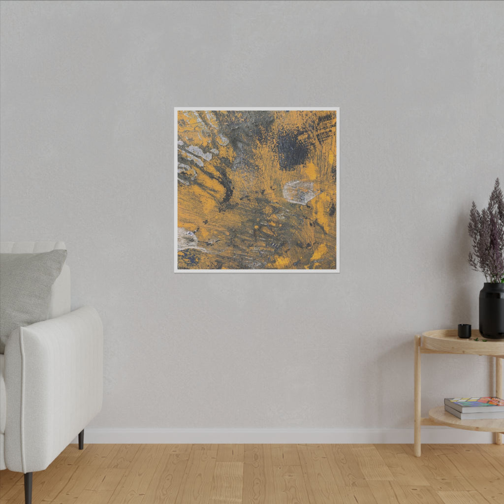 Abstract Art Canvas - "Bumble"