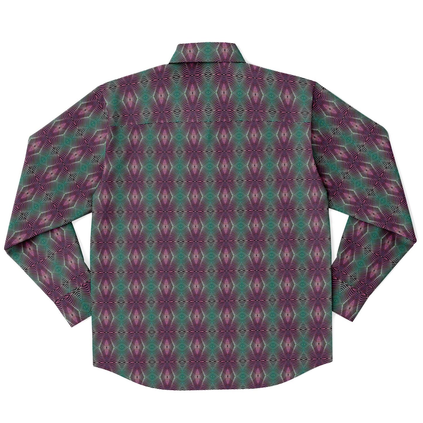 Long Sleeve Button Down Shirt (Cosmic Echo)