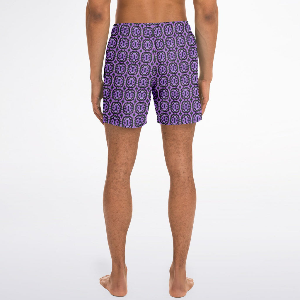 Swim Trunks (Violet Rings)