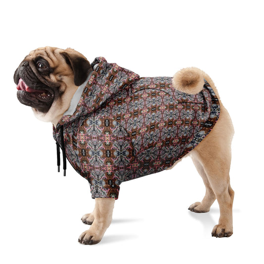 Dog Zip-Up Hoodie (Artichoke)