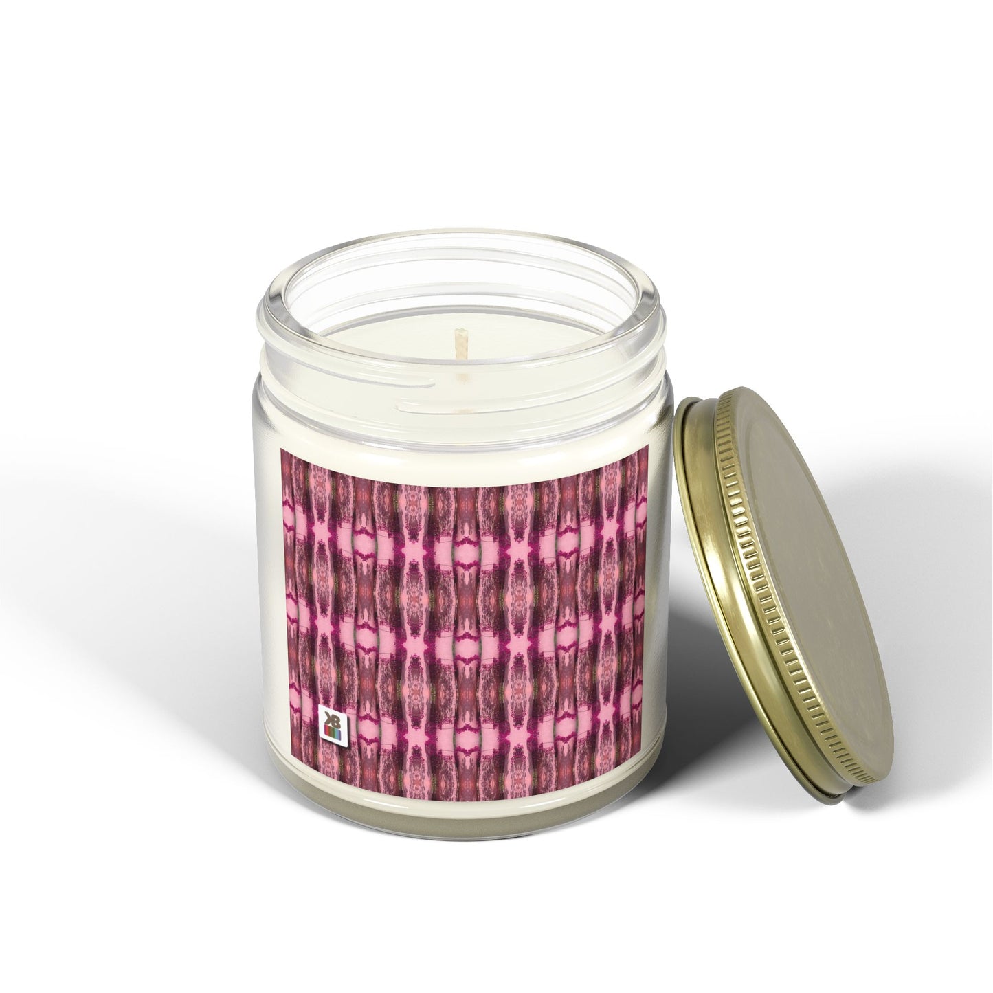 9oz Clean Scented Candle (Candy Cane)