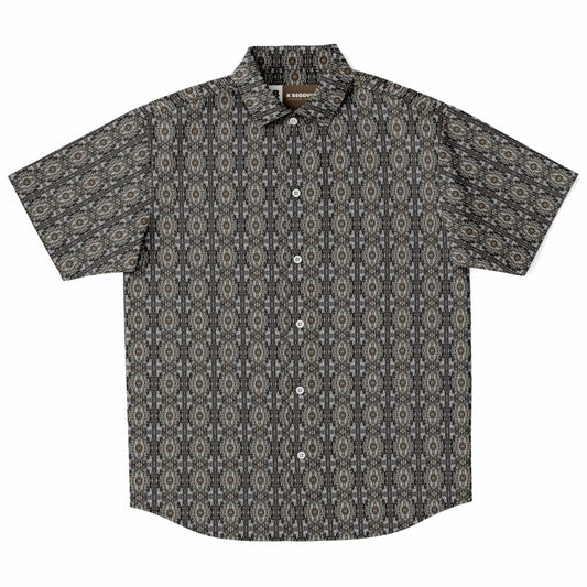 Short Sleeve Button Down Shirt (Shrine)