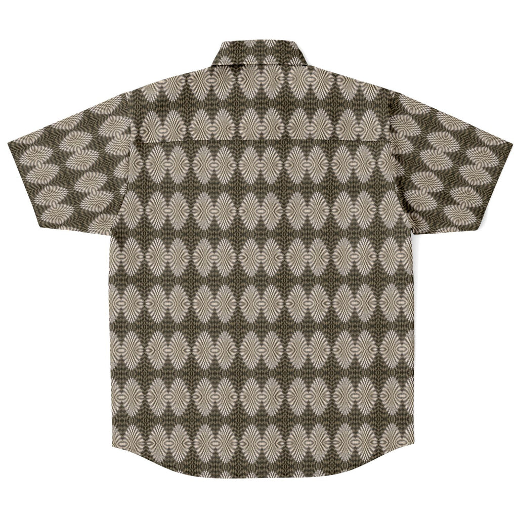 Short Sleeve Button Down Shirt (Hypno L)
