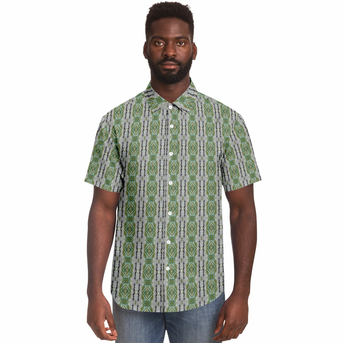 Short Sleeve Button Down Shirt (Bamboo No. 1)