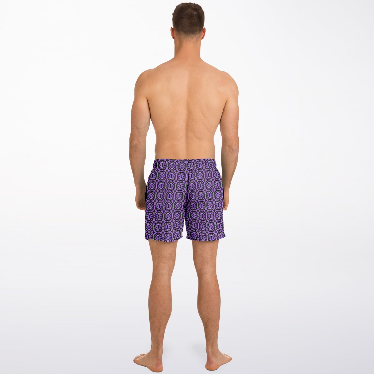 Swim Trunks (Violet Rings)