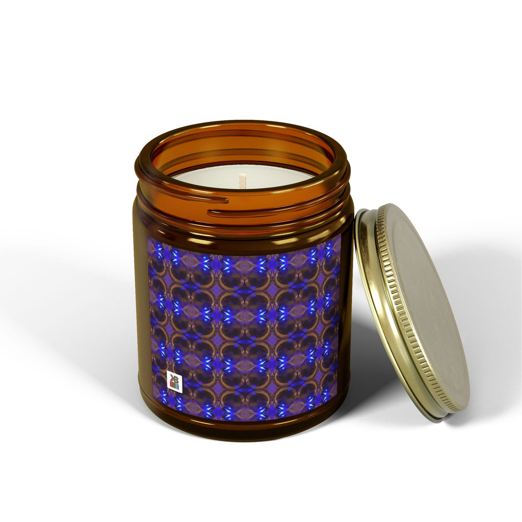 9oz Woodsy Scented Candle (Cobalt Bubble)