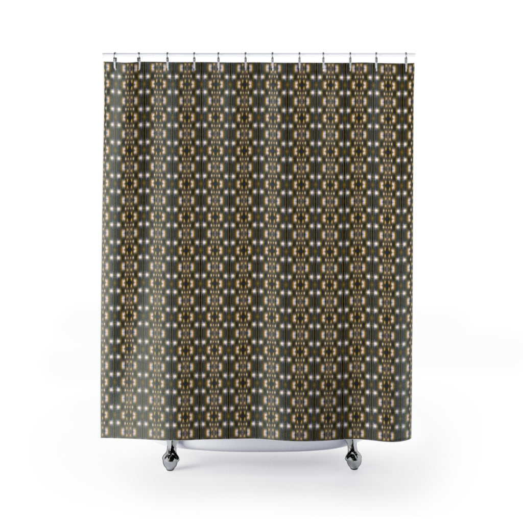 Shower Curtain (Yellow Accordion)