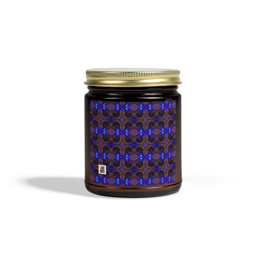 9oz Woodsy Scented Candle (Cobalt Bubble)