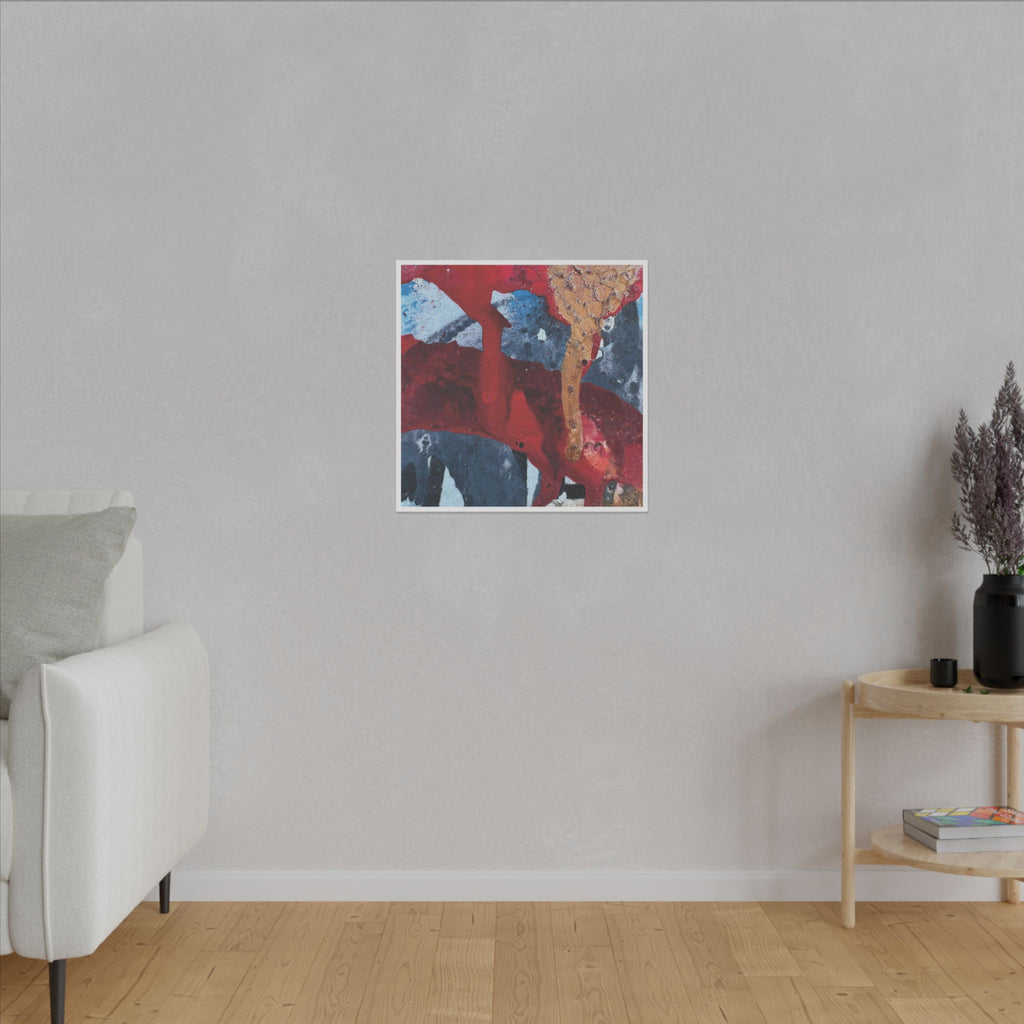 Abstract Art Canvas - "It Cuts"