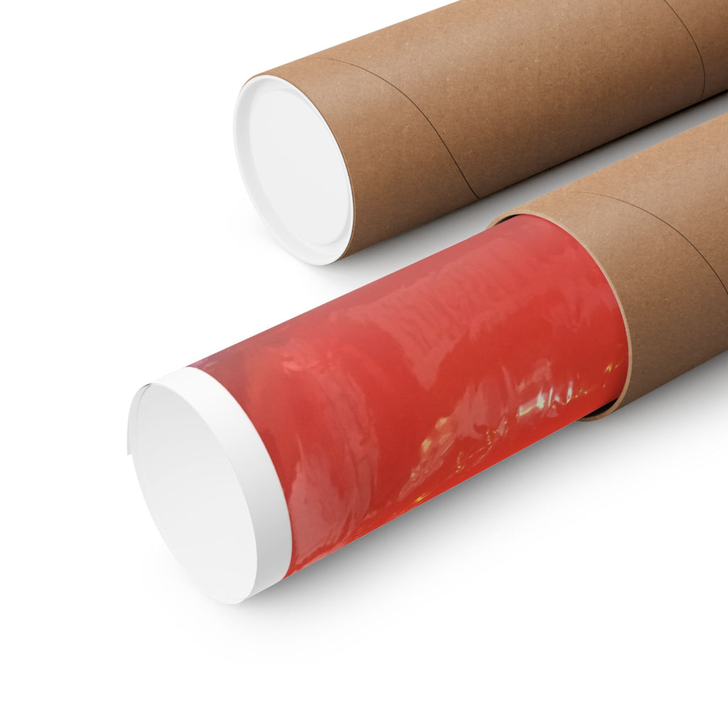 Abstract Art Matte Poster - "Kiss"