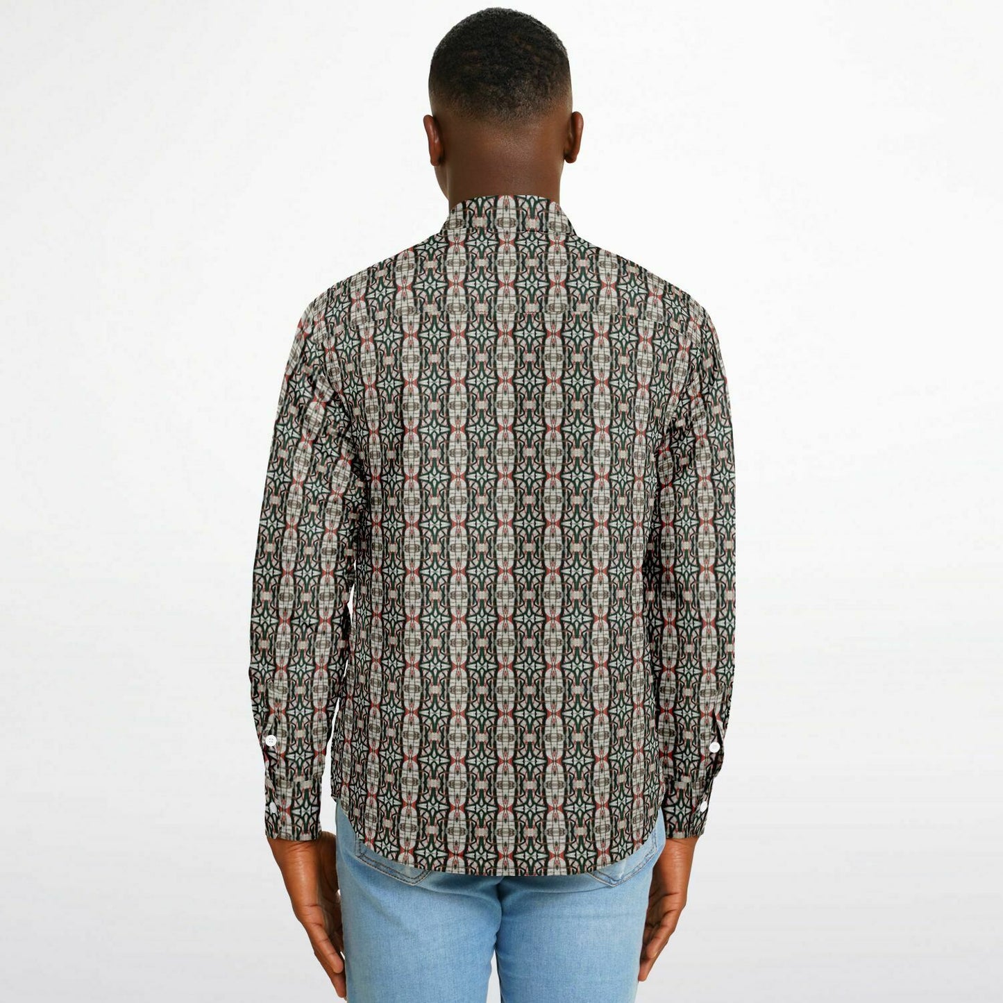 Long Sleeve Button Down Shirt (The Wall)