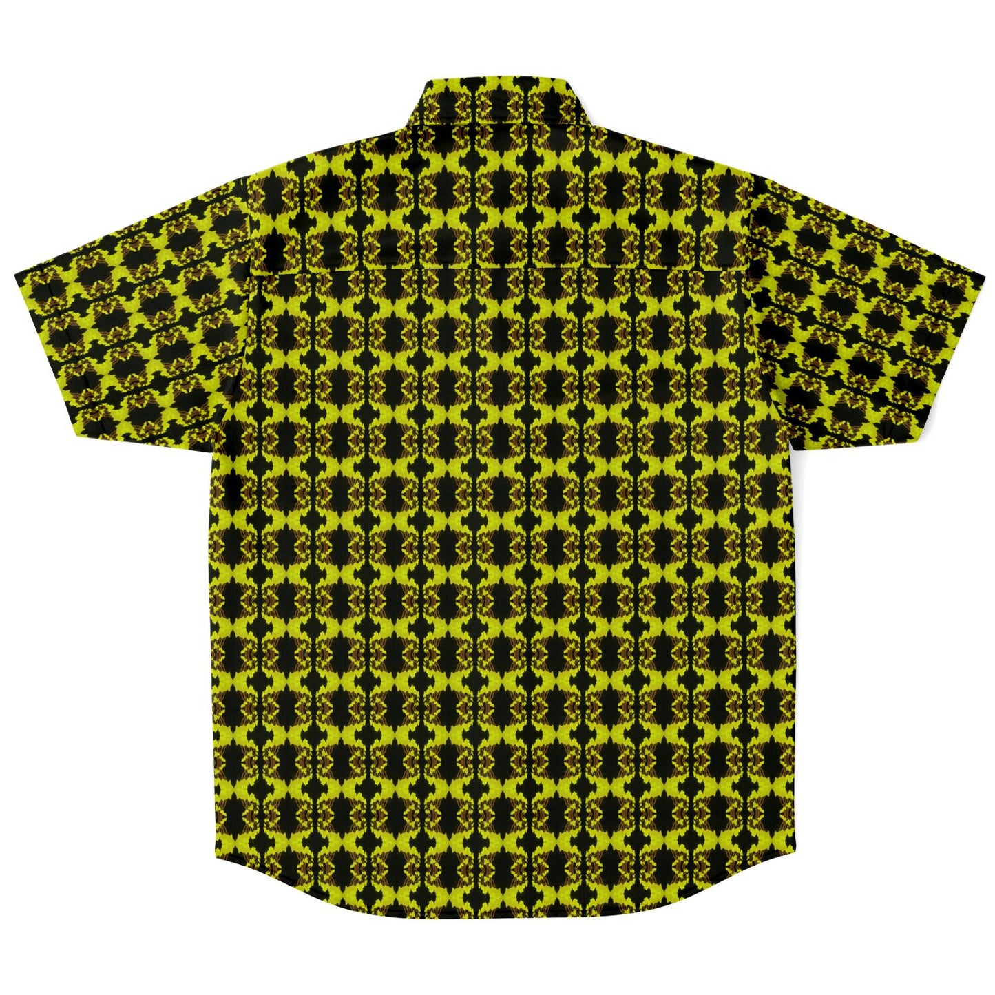 Short Sleeve Button Down Shirt (Neon Trees No. 2)