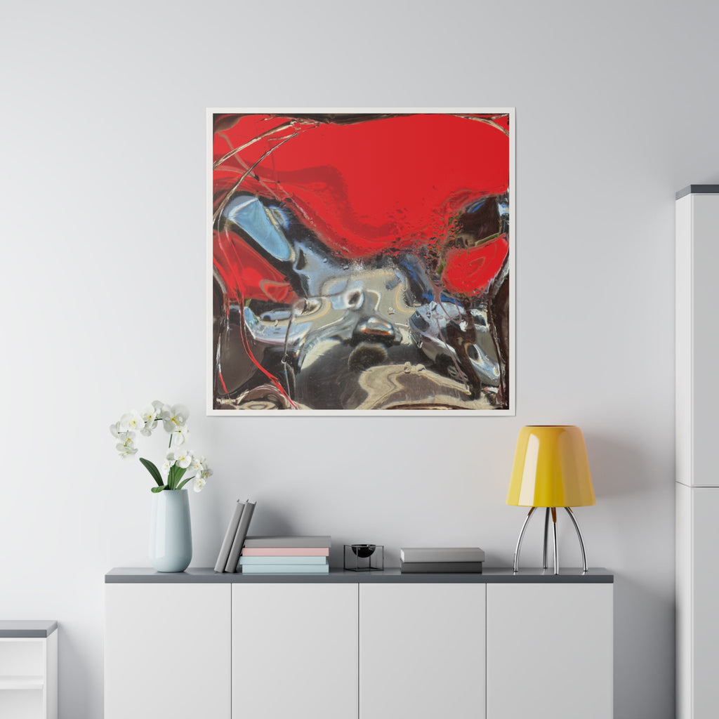 "Crash" 36 Matte Canvas, Stretched, 0.75"