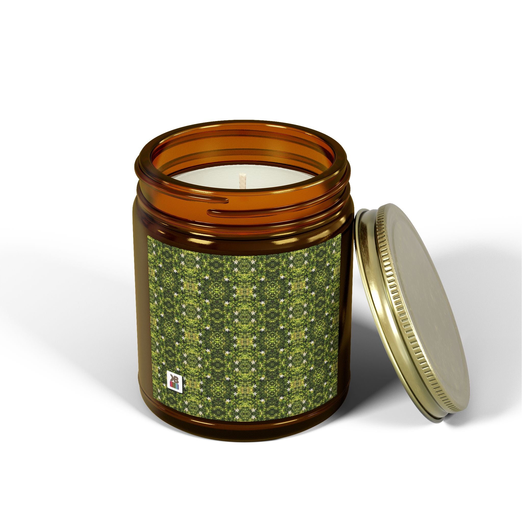 9oz Woodsy Scented Candle (Avocado Floral)