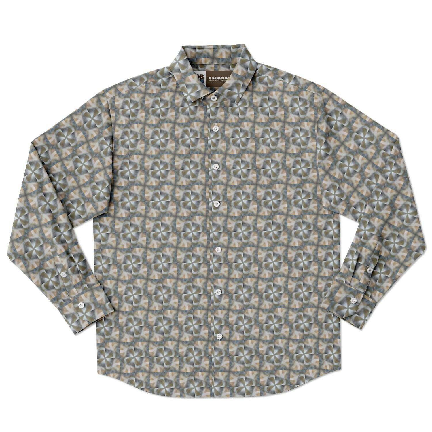 Long Sleeve Button Down Shirt (Dreams No. 2)
