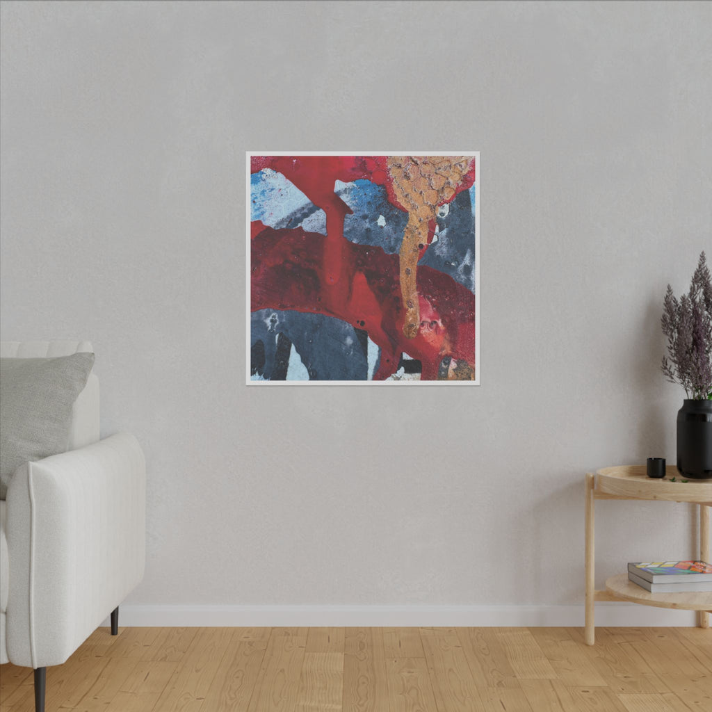 Abstract Art Canvas - "It Cuts"